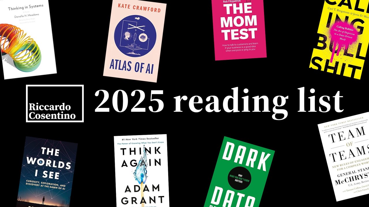 What I’m Reading in 2025—From AI Breakthroughs to Startup Smarts